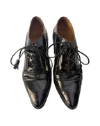 Hermès Patent Leather Oxford Heels Size 36