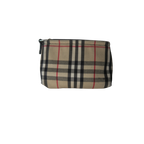 Burberry Check Zipper Coin Purse