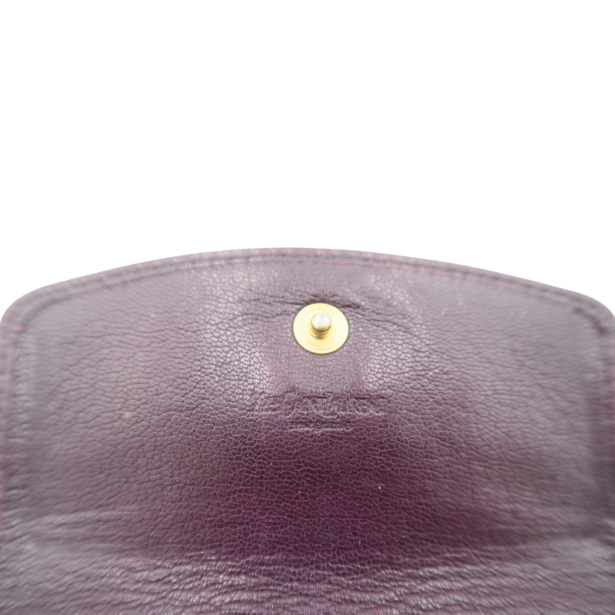 Yves Saint Laurent Floral Leather Coin Purse