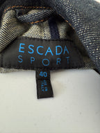 Escada Sport Tailored Denim Jacket Size 40