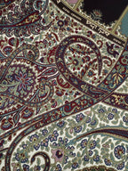 HERMÈS Twillaine Paisley Scarf Print Top — Jean Paul Gaultier Collaboration Size 40