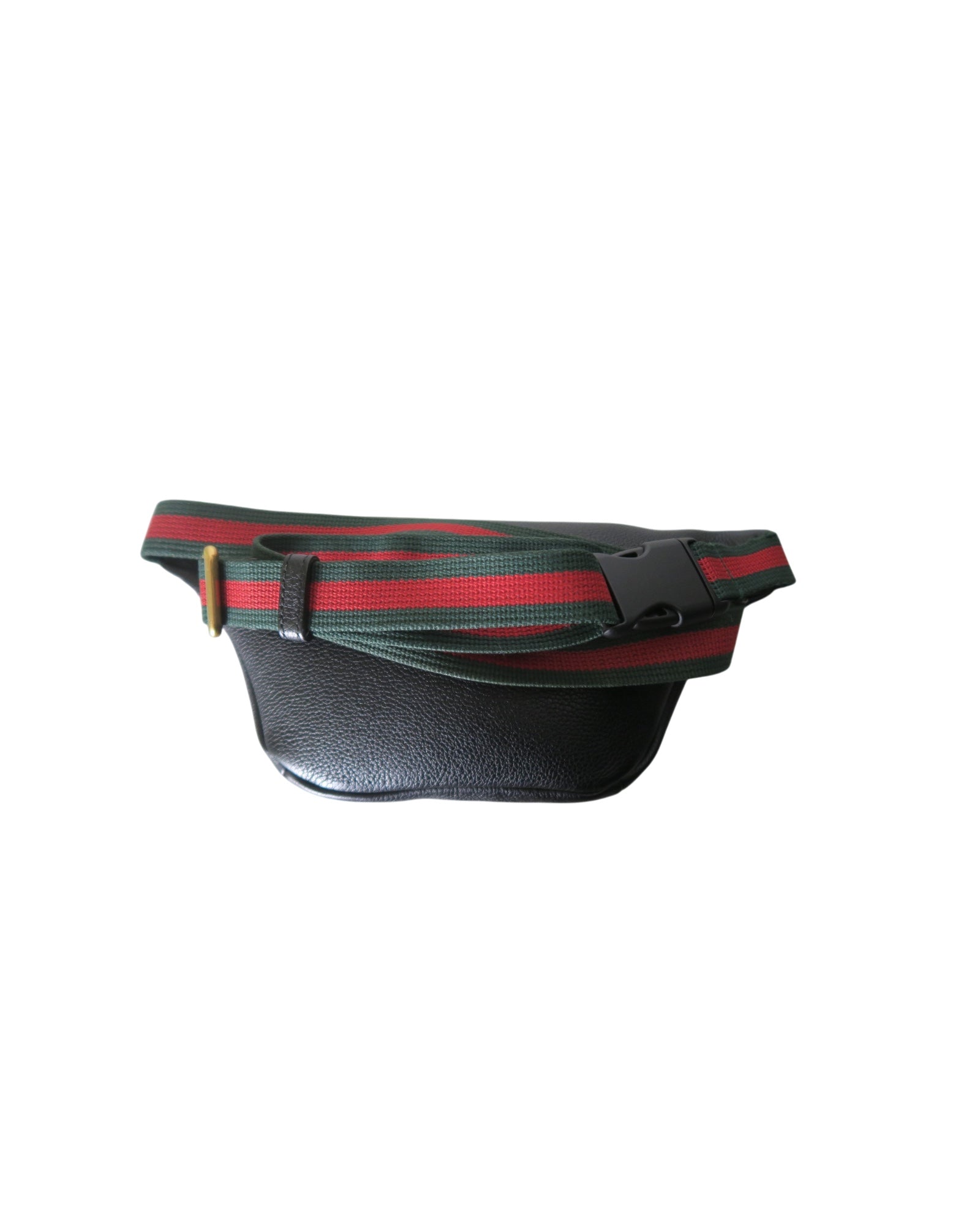 Gucci Logo Print Leather Waist Belt Bag
