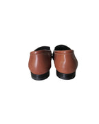 Hermes Royal Leather Natural Brown Loafers Size 6
