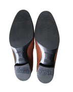 Hermes Royal Leather Natural Brown Loafers Size 6