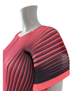Pleats Please Issey Miyake Pink Gradient Pleated Top Size 3