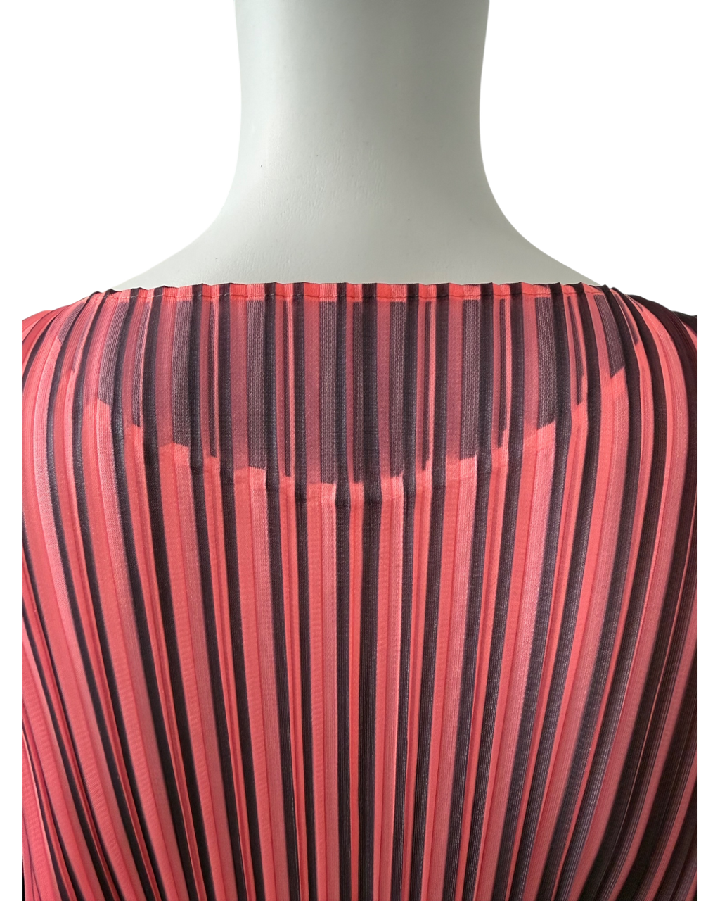 Pleats Please Issey Miyake Pink Gradient Pleated Top Size 3