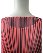 Pleats Please Issey Miyake Pink Gradient Pleated Top Size 3