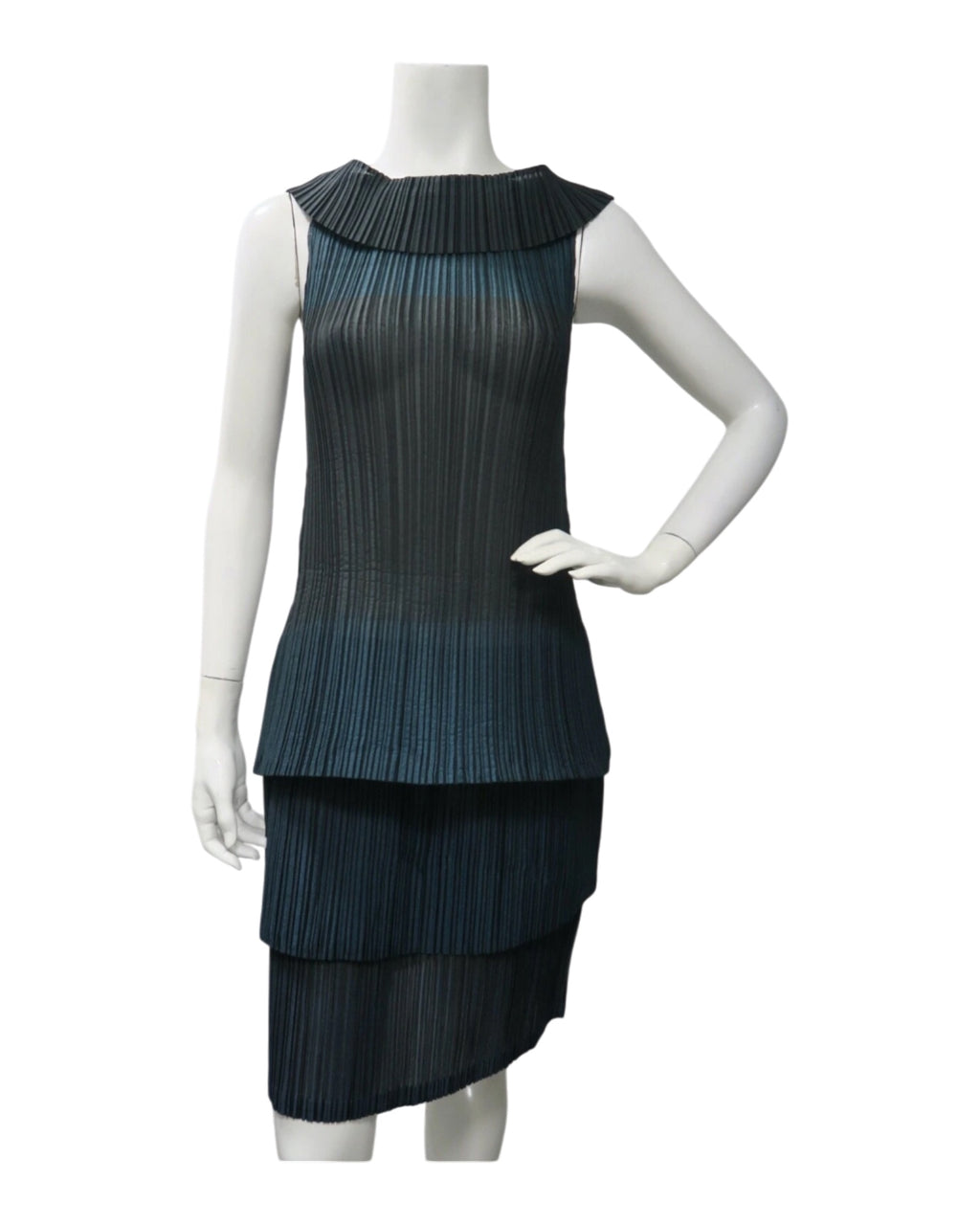 Issey Miyake A-POC Layered Sleeveless Dress Size 2