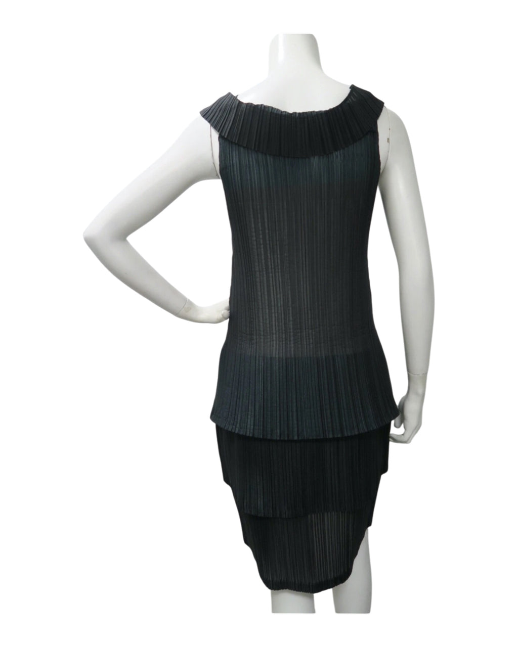 Issey Miyake A-POC Layered Sleeveless Dress Size 2