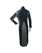 Issey Miyake Reversible Long Pleated Coat Size 2