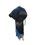 Issey Miyake Pleated Two-Piece Set | Sculptural Top & Asymmetrical Skirt