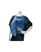 Issey Miyake Pleated Two-Piece Set | Sculptural Top & Asymmetrical Skirt