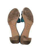 Hermes Oasis Turquoise Sandals Size 40.5