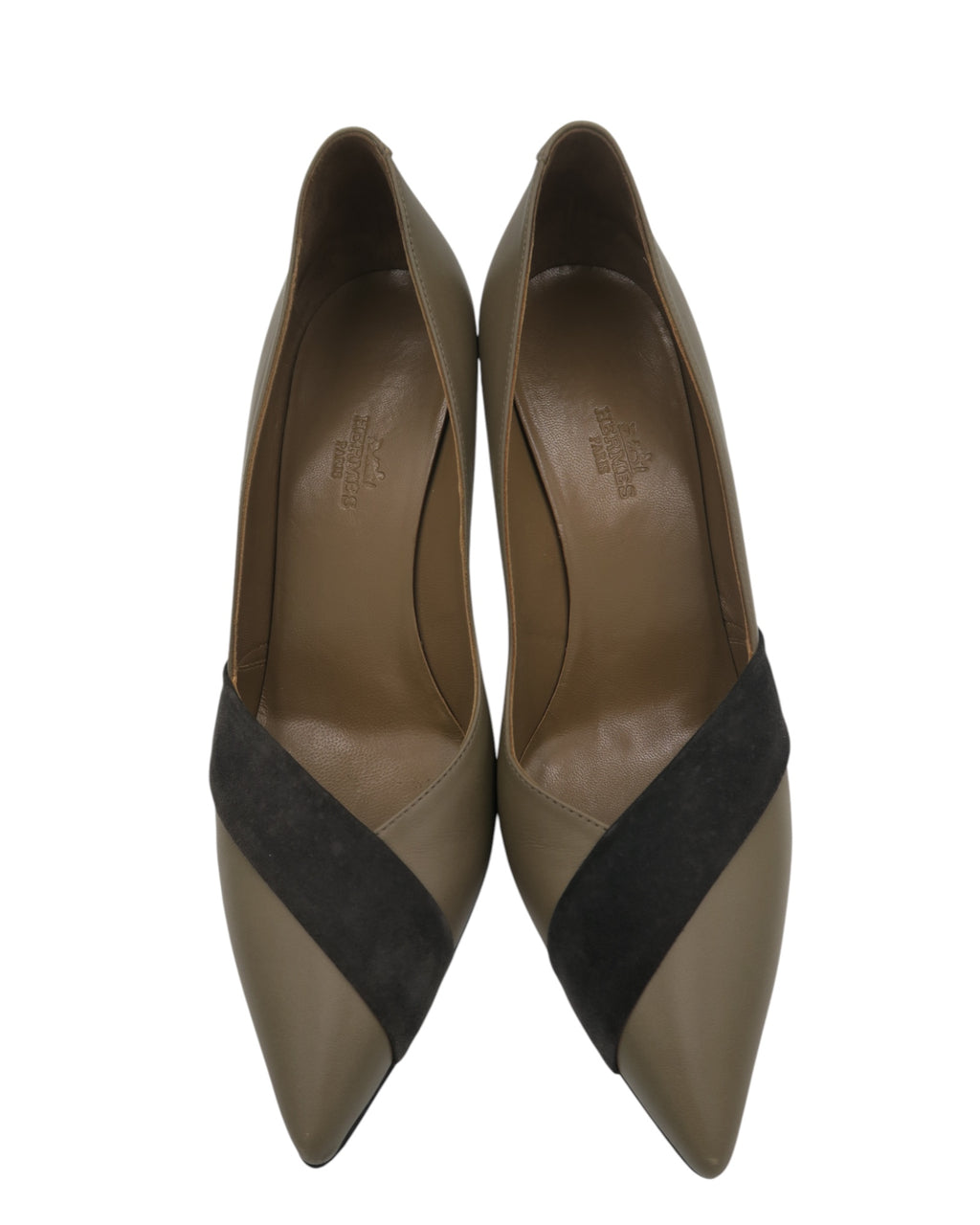 Hermes Two-Tone Escarpin GIFT Sandals Size 37