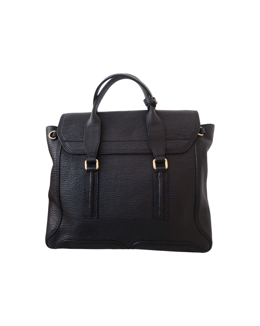3.1 Phillip Lim Pashli Large Leather Black Satchel