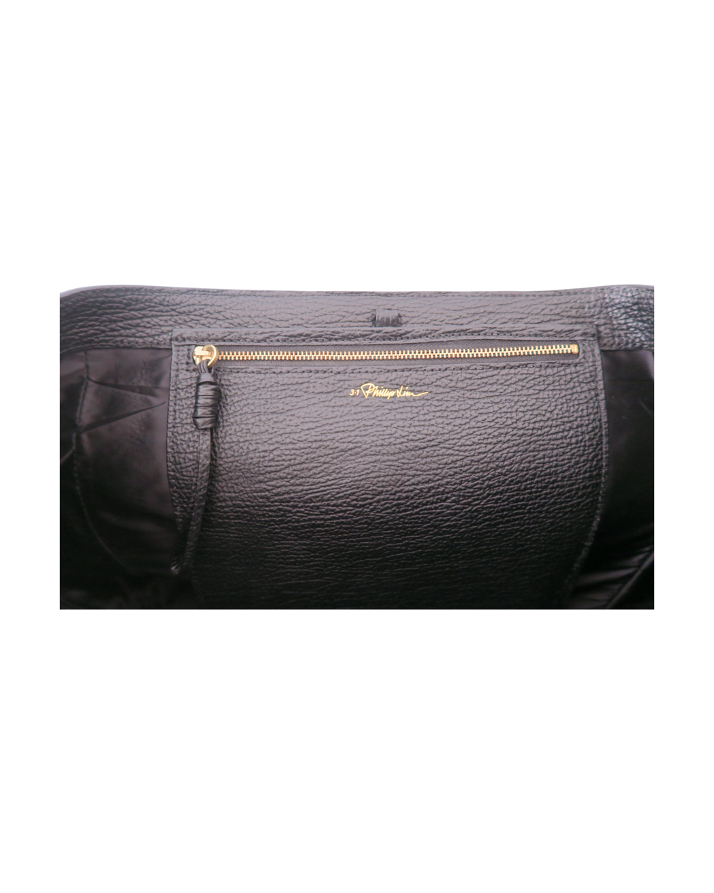 3.1 Phillip Lim Pashli Large Leather Black Satchel