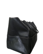 Métier Black Leather Large Tote Bag