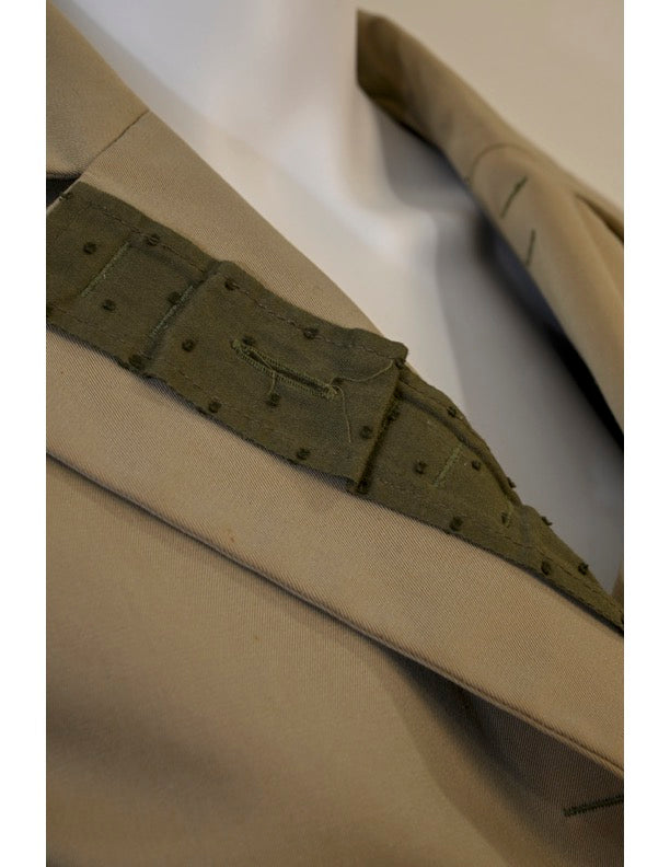 Yves Saint Laurent YSL by Stefano Pilati Khaki Military Blazer Size 40
