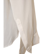TWP Ivory Silk Button Down Blouse Size M/L