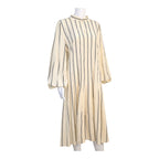 Akris Striped Balloon Sleeve Dress Siz3 6/8
