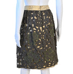 Yves Saint Laurent YSL by Stefano Pilati Lesage Embroidery Skirt Size 42