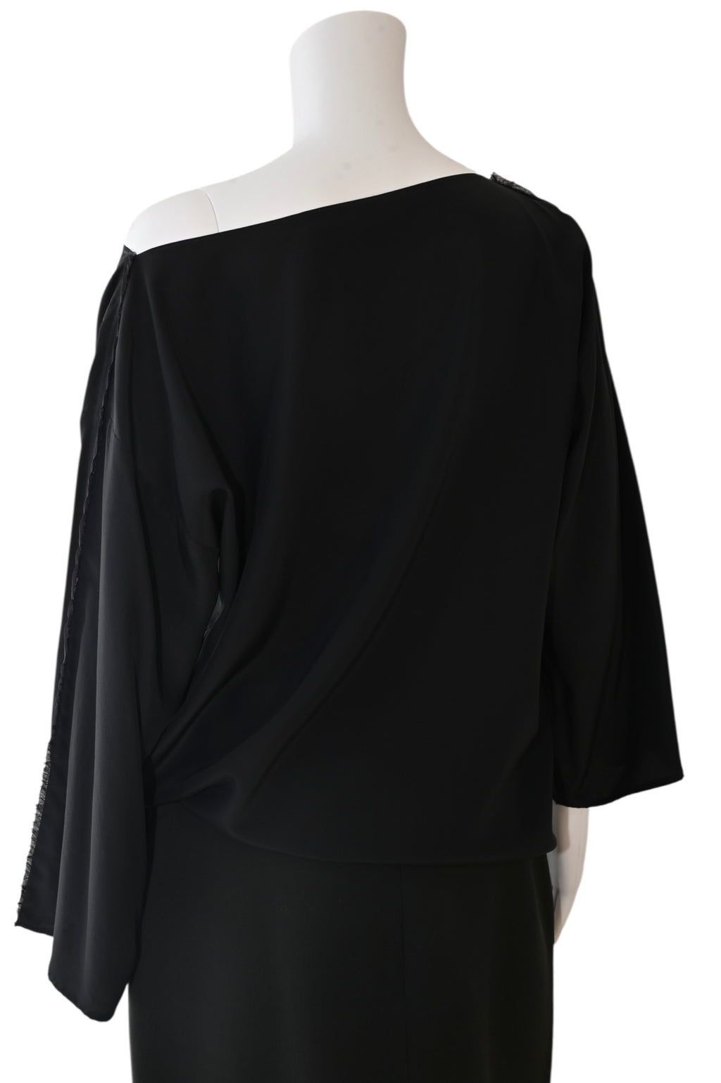 Yves Saint Laurent Eyelash Boatneck Blouse Size 40