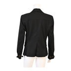 Yves Saint Laurent YSL by Tom Ford Black Cargo Blazer Size 40