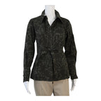 Yves Saint Laurent YSL by Stefano Pilati Camouflage Print Shirt Size 42