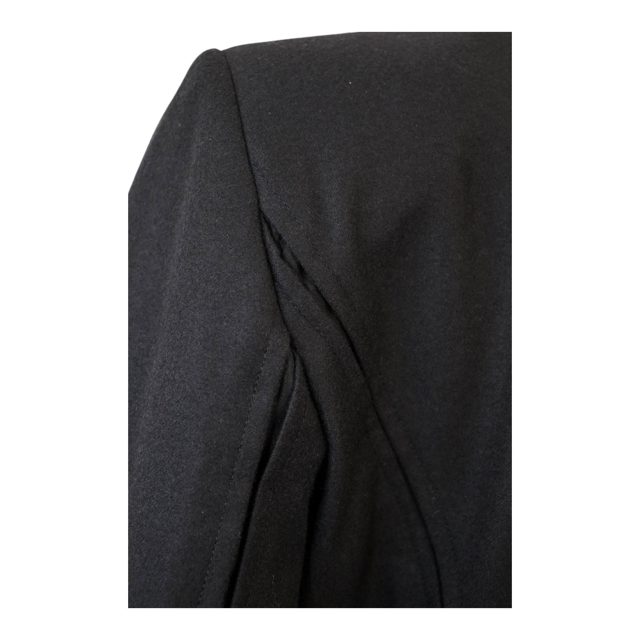 Yves Saint Laurent YSL by Tom Ford Black Jacket with Ruffle Collar Size 40