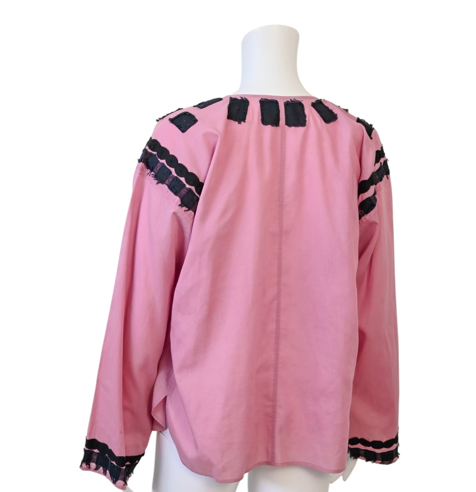 Yves Saint Laurent Rive Gauche Pink Blouse Size 42