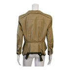 Yves Saint Laurent YSL by Stefano Pilati Khaki Military Blazer Size 40