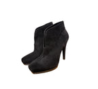 Hermes Black Suede Ankle Booties Size 6