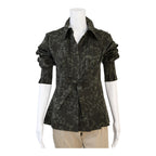 Yves Saint Laurent YSL by Stefano Pilati Camouflage Print Shirt Size 42
