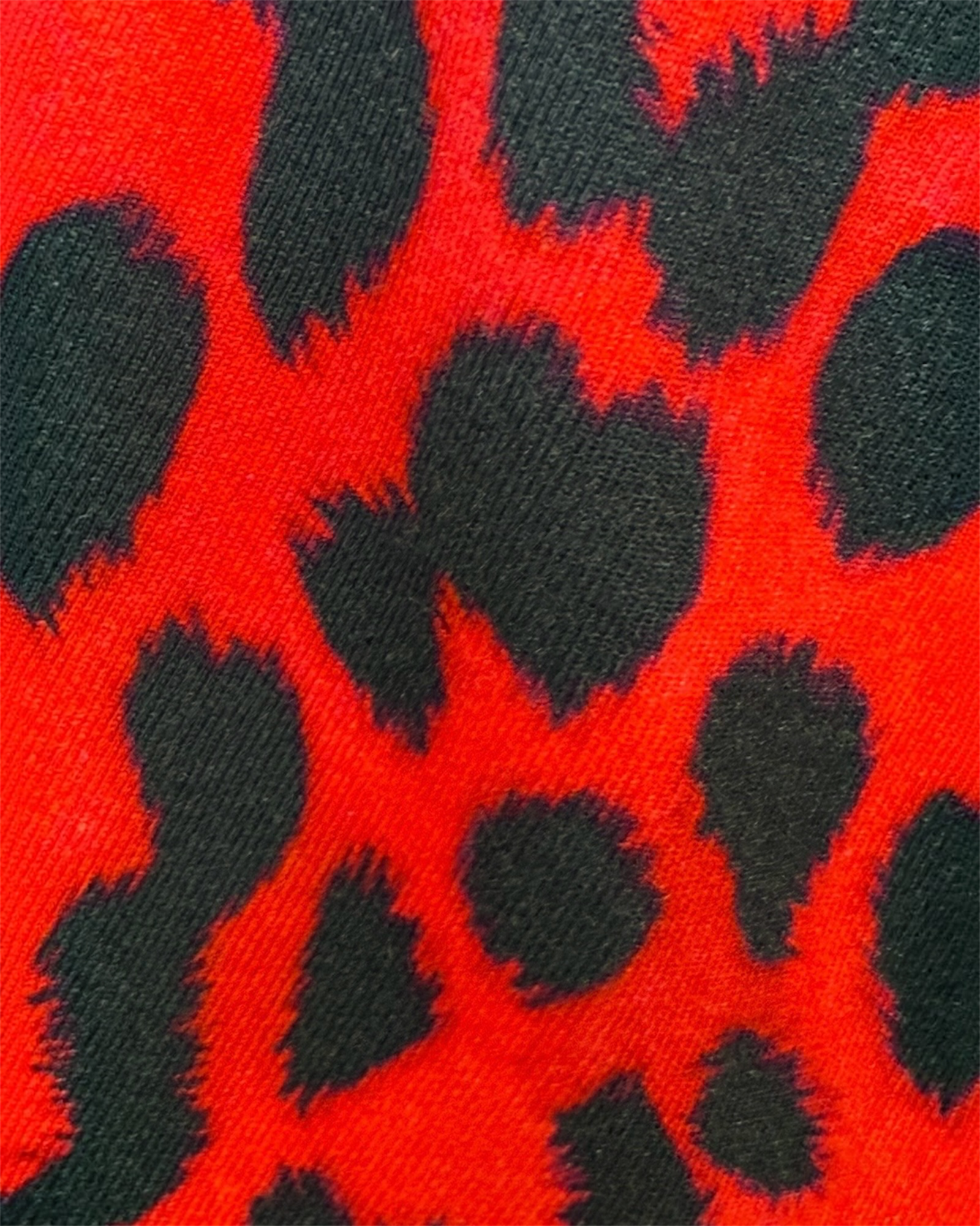 Escada Leopard Print Knit Blouse Size Small