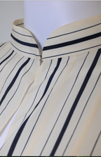 Akris Striped Balloon Sleeve Dress Siz3 6/8