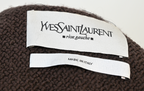 Yves Saint Laurent YSL Brown Bouclé Artisan Jacket Size 44