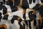 Yves Saint Laurent YSL by Stefano Pilati Leopard Print Pussy Bow Sleeveless Blouse Size 42