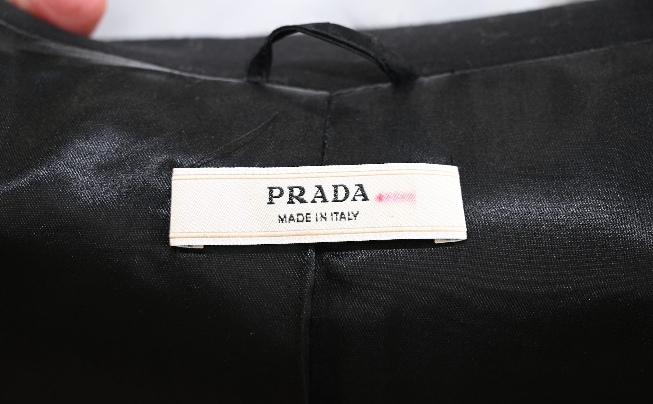 Prada Mink Fur Collar Jacket Size 46