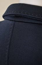Yves Saint Laurent YSL Double Breasted Navy Jacket with Gold Buttons Size: 44