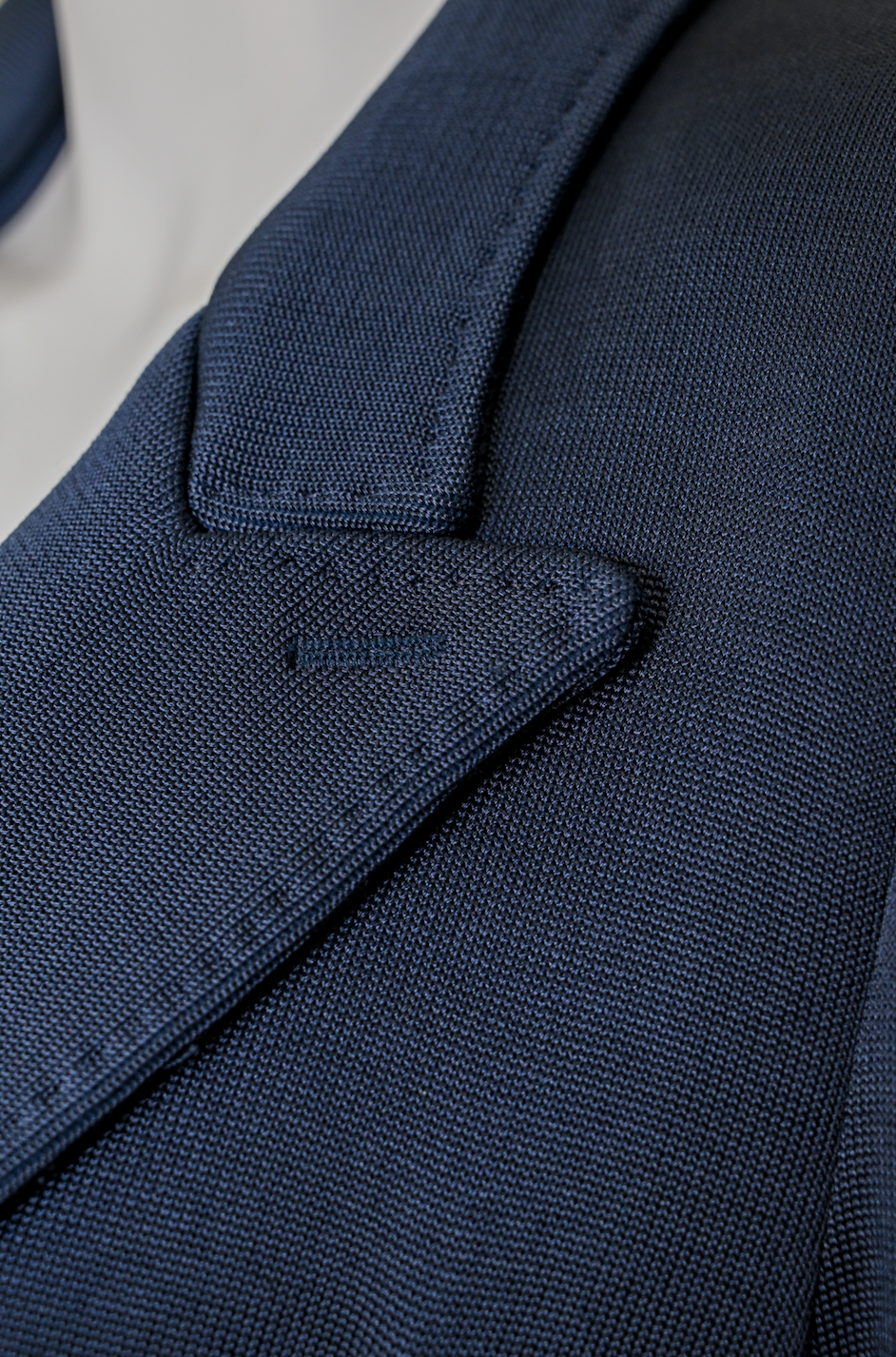 Yves Saint Laurent YSL Double Breasted Navy Jacket with Gold Buttons Size: 44