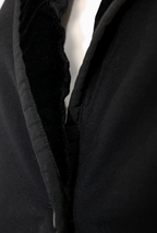 Yves Saint Laurent Rive Gauche Velvet Trim Blazer Size 40