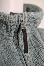 Prada Argento Zip Jacket Size 46IT