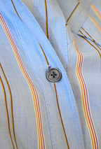 Derek Lam 10 Crosby Blue Stripe Shirt Dress Size 8