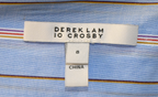 Derek Lam 10 Crosby Blue Stripe Shirt Dress Size 8